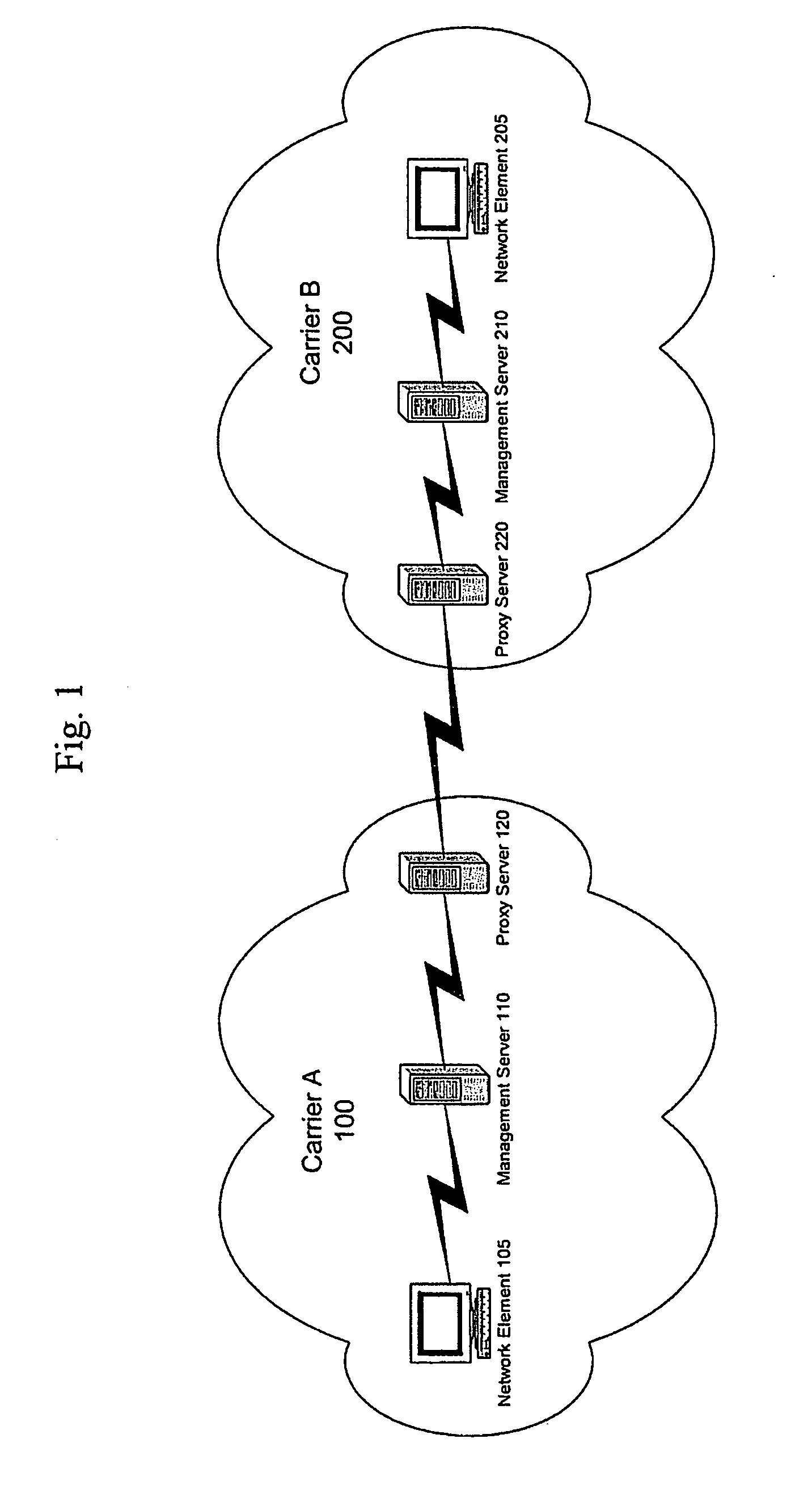 Carrier interoperability for critical services