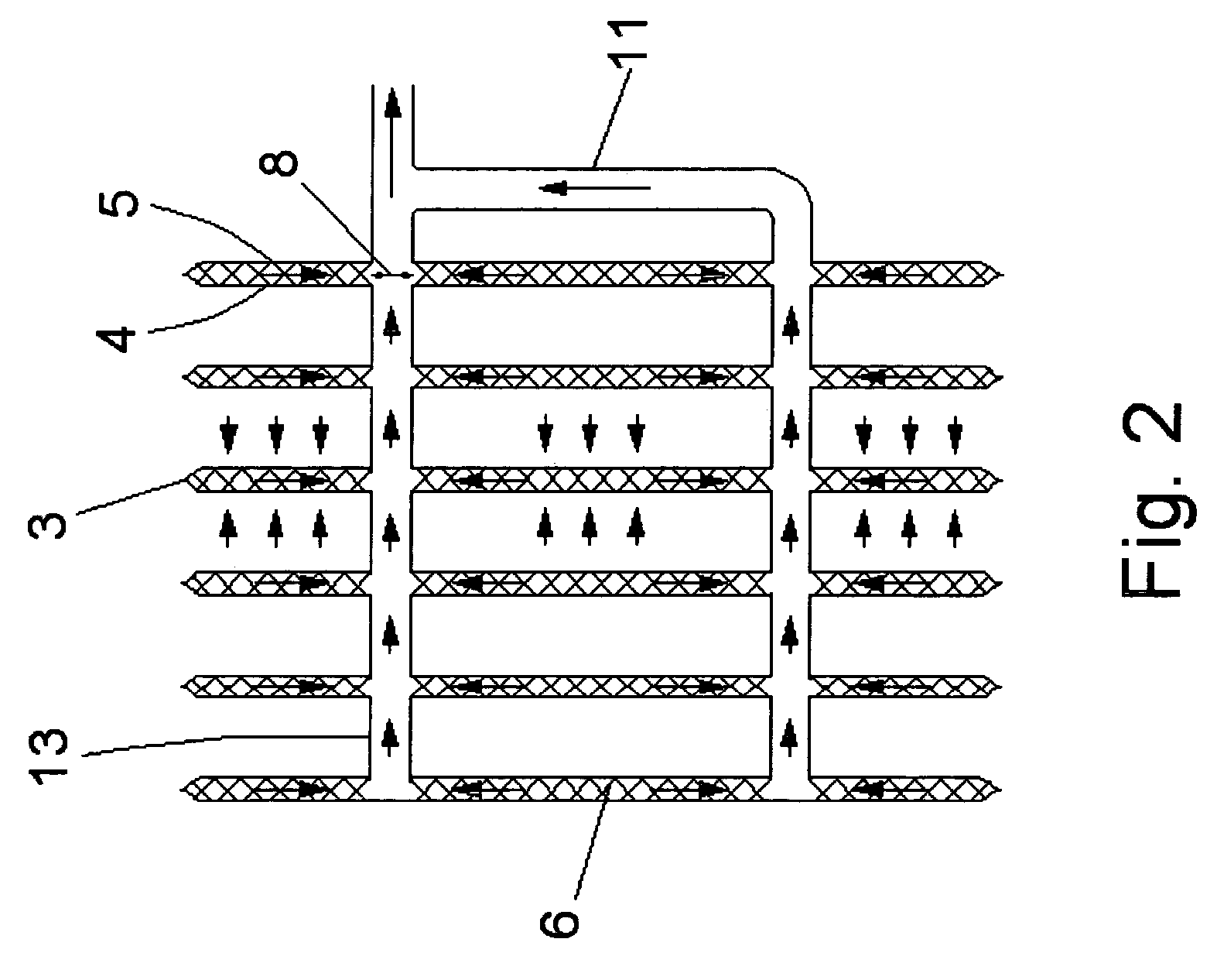 Apparatus for filtering substances out of liquids