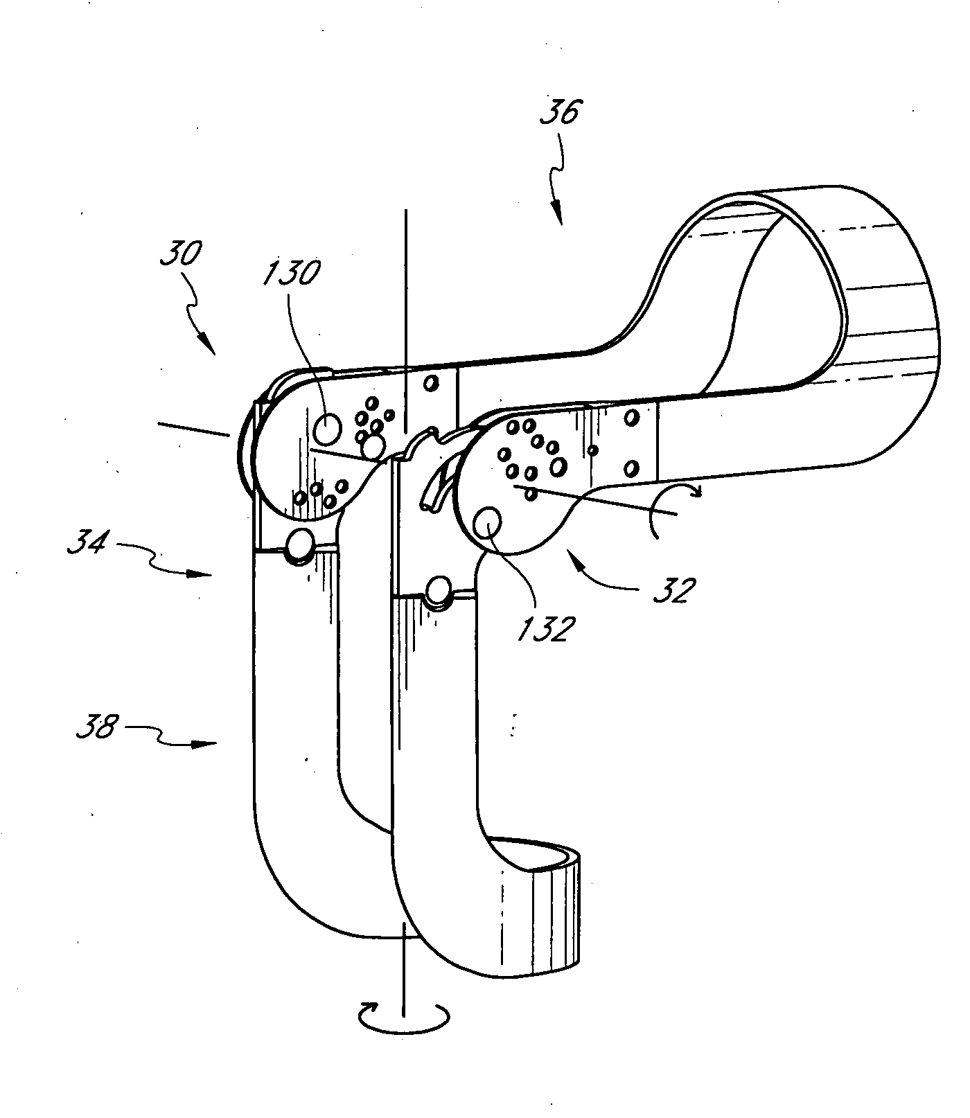 Knee brace hinges having dual axes of rotation