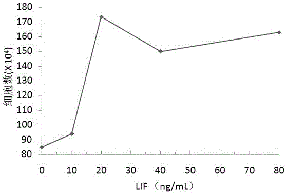 Composition for embryonic stem cell culture and application thereof