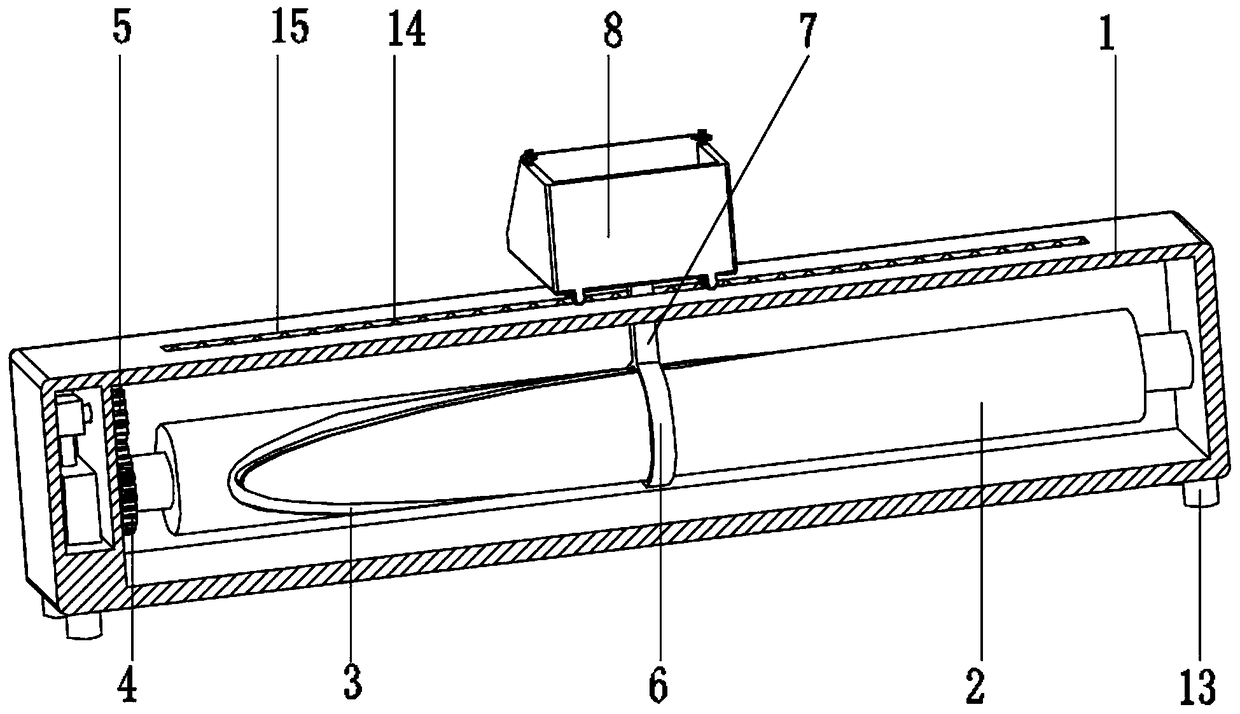 Silicon rubber mixing glue auxiliary material addition device