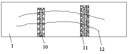 Composite reinforcing method for grotto roof peeling defects of sandstone grotto