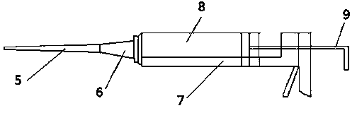 Composite reinforcing method for grotto roof peeling defects of sandstone grotto