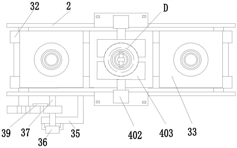 Alloy flange machining forming assembly line