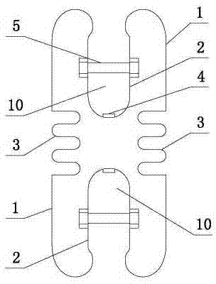 Interspinal universal dynamic stabilizer