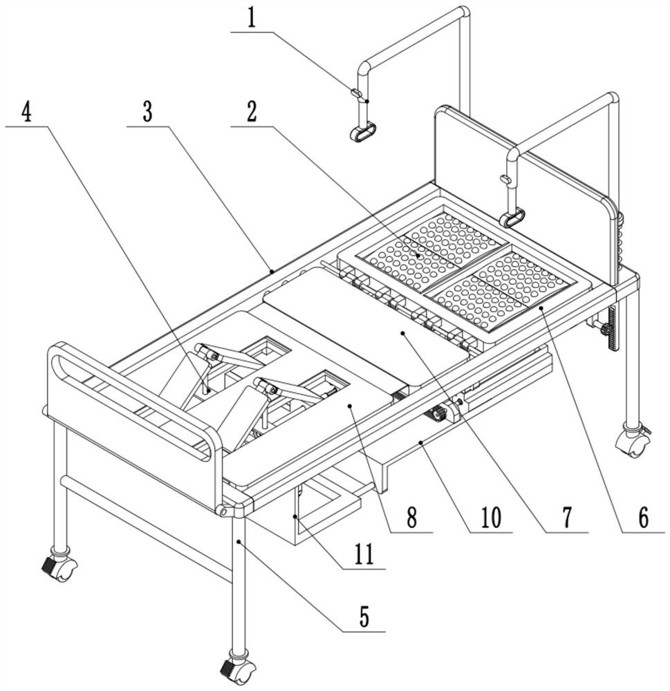 Cerebrovascular disease treatment bed