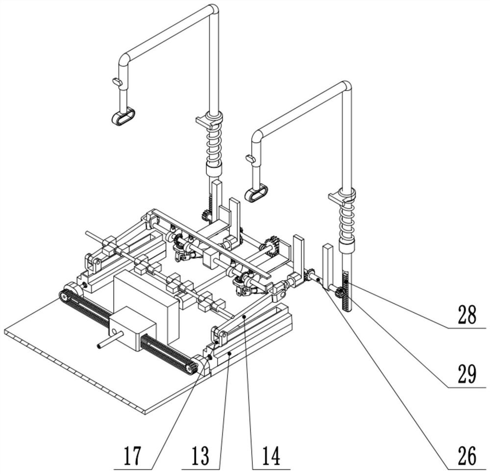 Cerebrovascular disease treatment bed