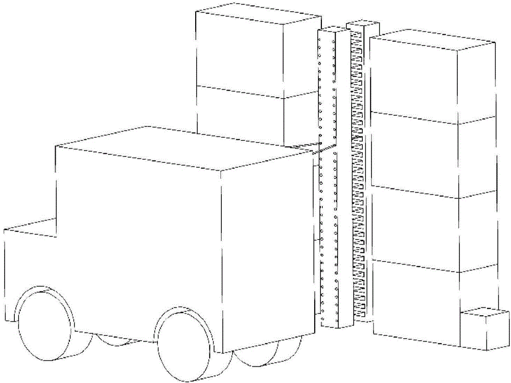 Distributed radiation source-based X-ray backscattering channel type vehicle security system and method