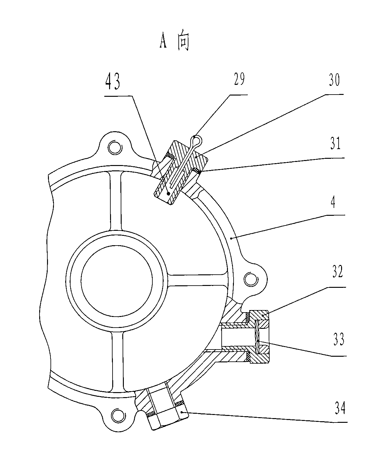 Speed change direct connecting device of engine and multiple air conditioning compressors for vehicles