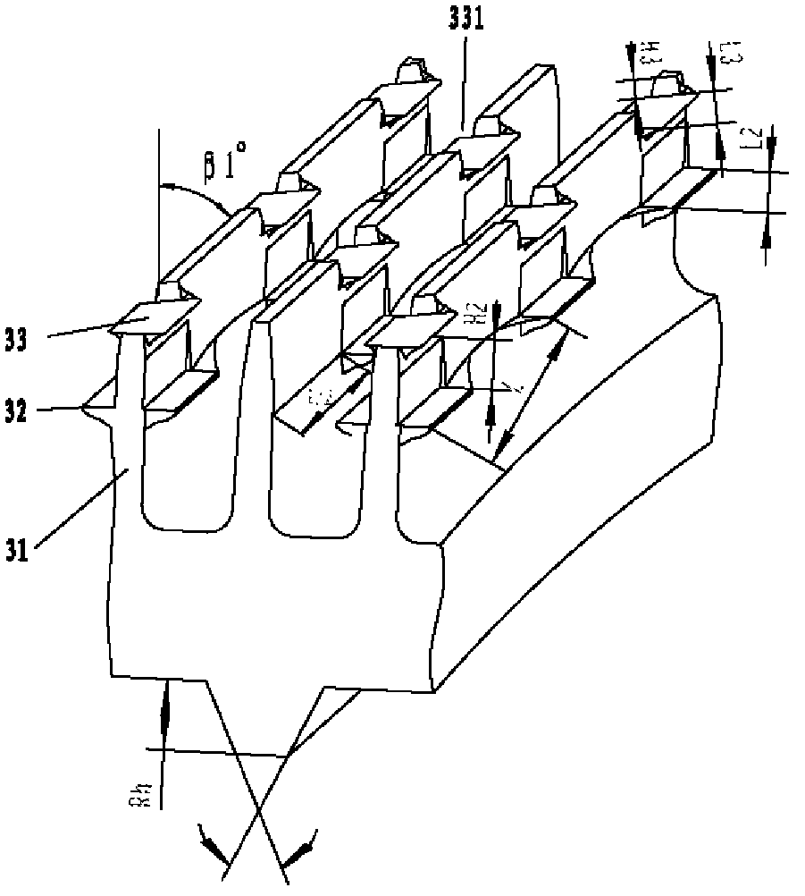 Condensing heat-exchange copper tube for an flooded type electrical refrigeration unit