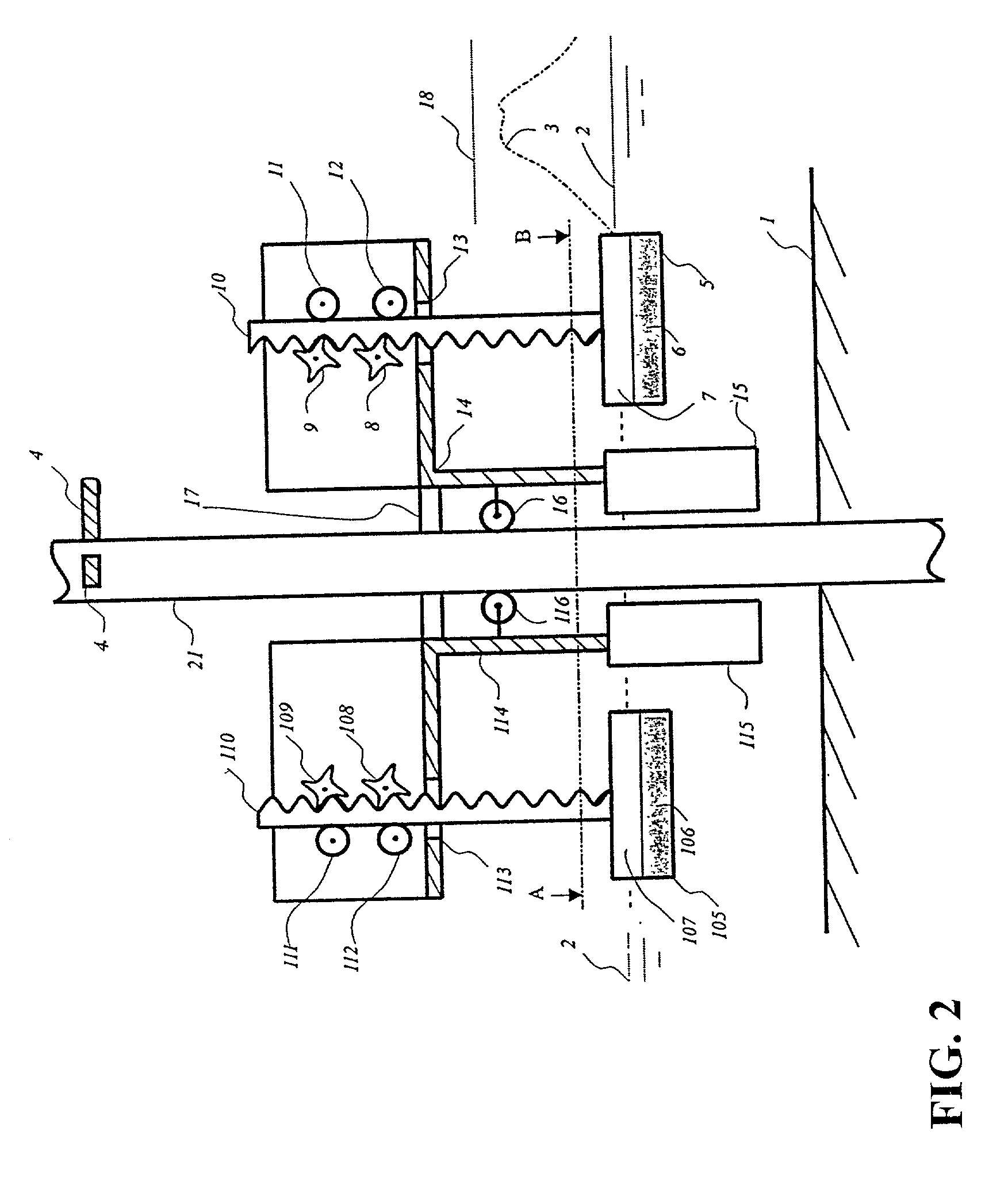 Conversion device for nature energy at sea