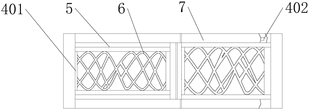 Double-layer particle filter system based on foam alloy