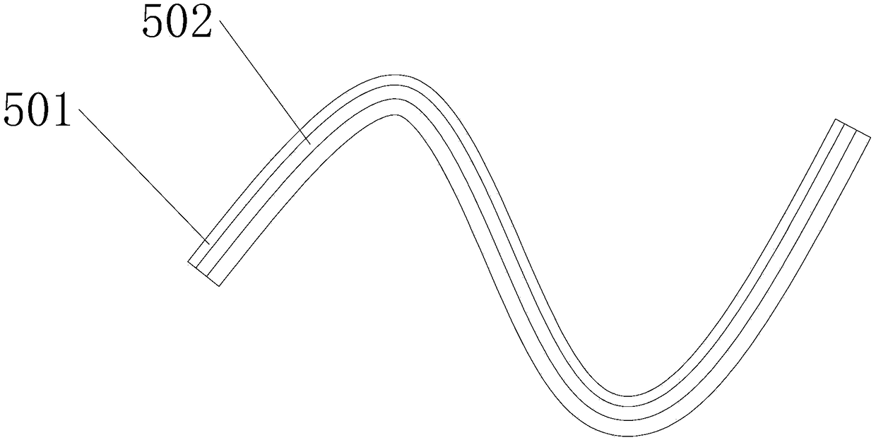 Double-layer particle filter system based on foam alloy