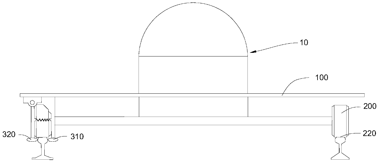 Rail car and tunnel inspection car