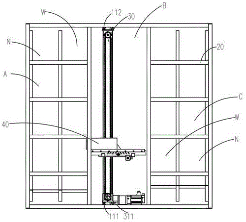 Three-dimensional goods storage equipment with flexible storage function