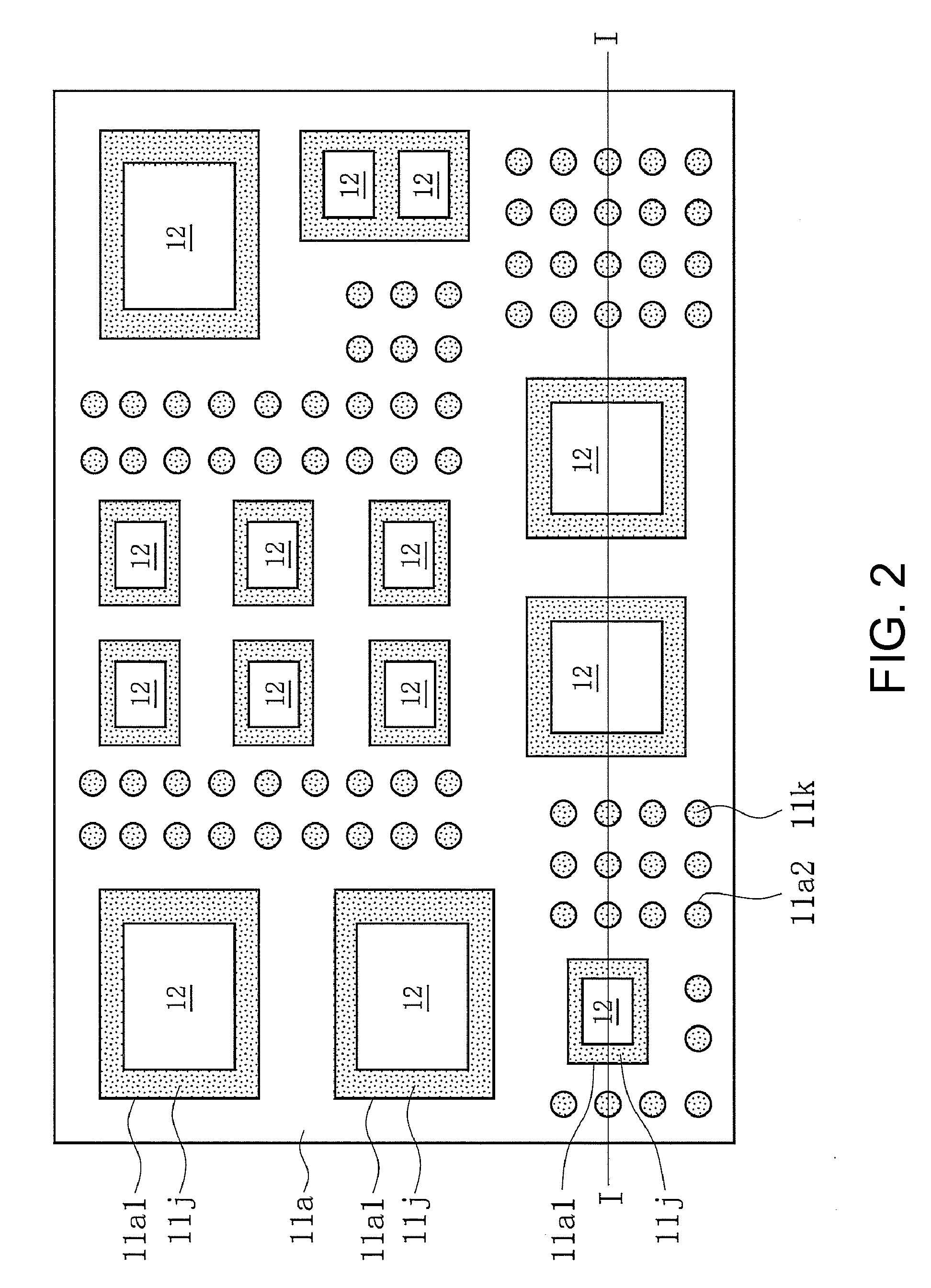 Substrate with built-in electronic component