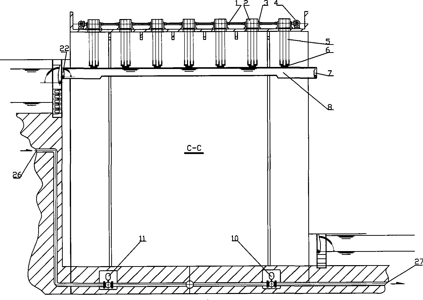 Hydropower floating quick vertical ship lift