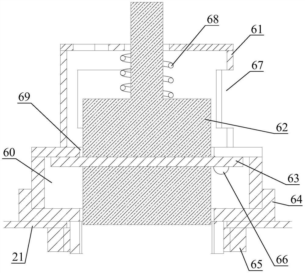 Suction cup device and artificial board production equipment