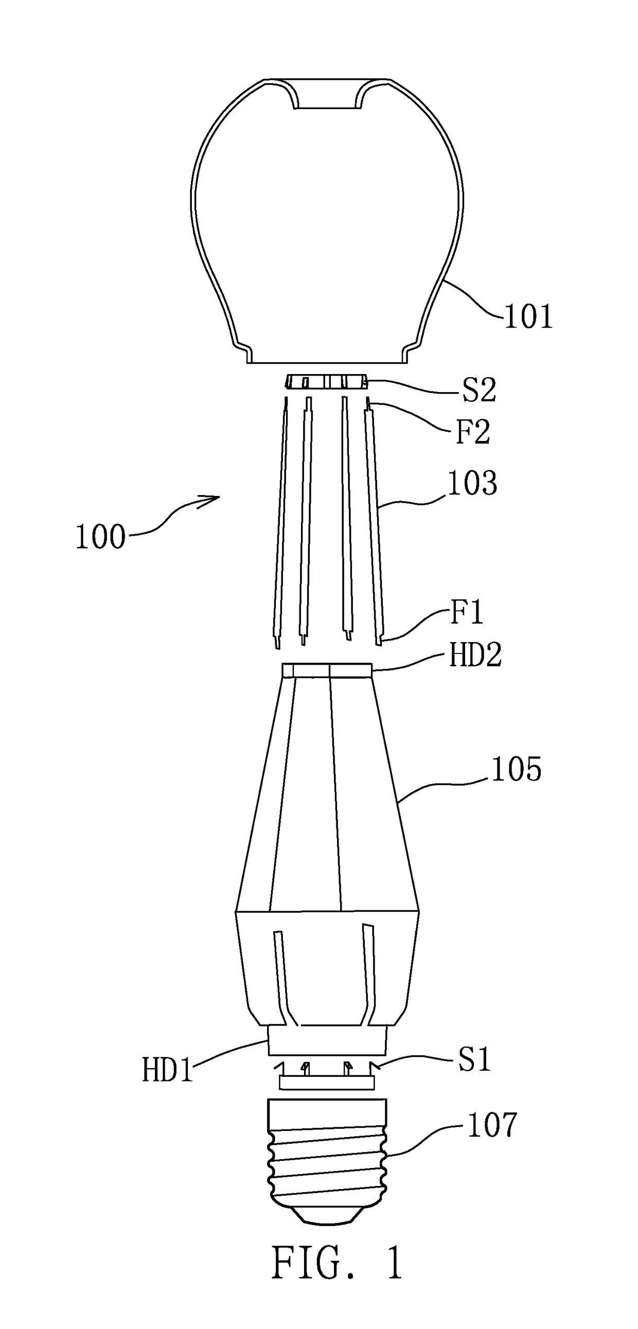 Conductive structure, lighting fixture, and lighting fixture assembling method