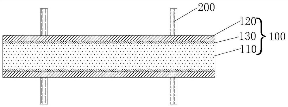 Three-dimensional board-level fan-out type packaging structure and manufacturing method thereof