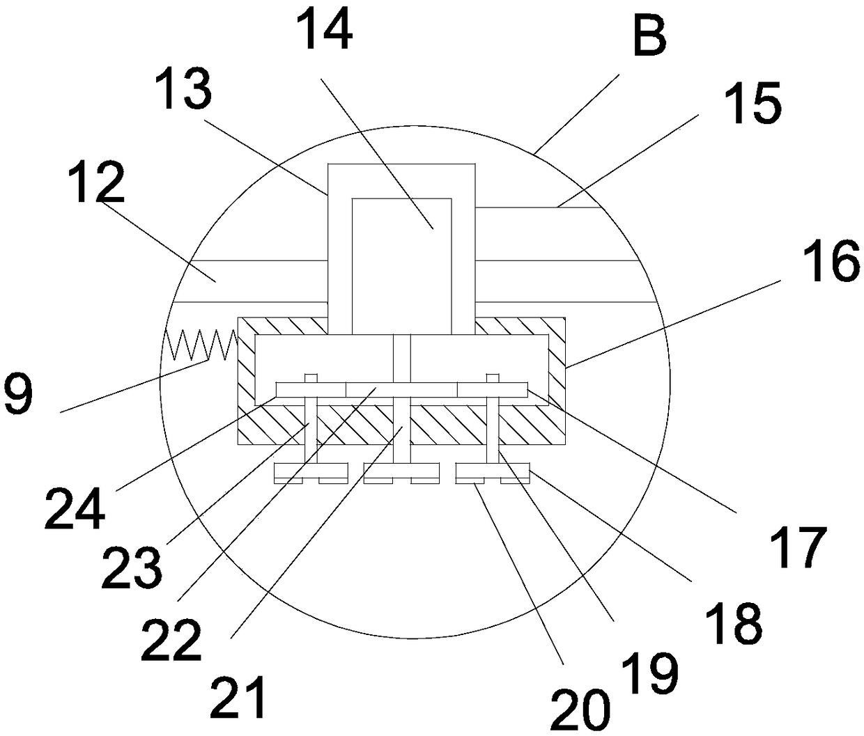 Ice and snow removal device for electrical equipment