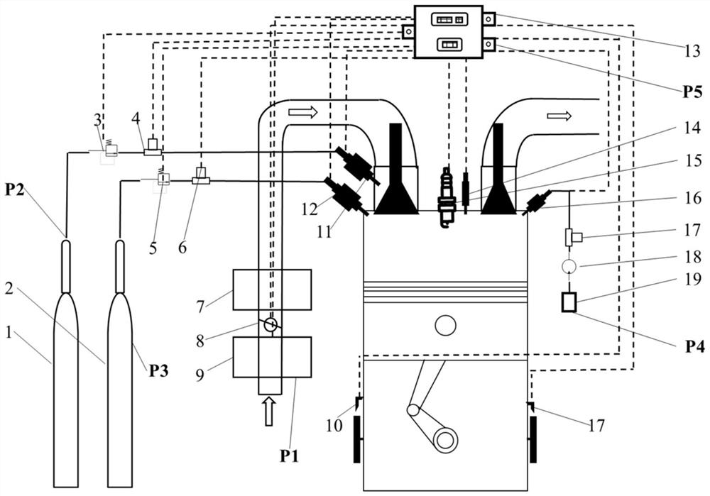 A compound injection hydrogen engine and its control method