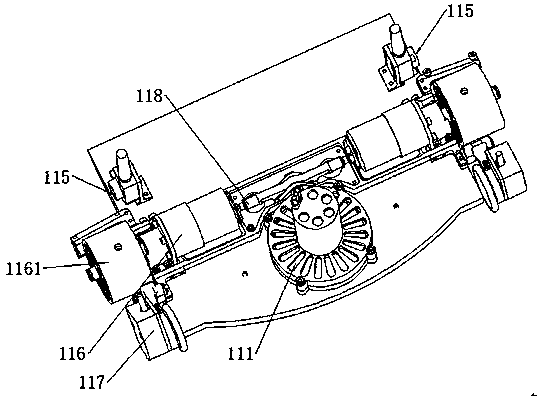 Negative-pressure absorption safety device of aerial exterior wall operation robot