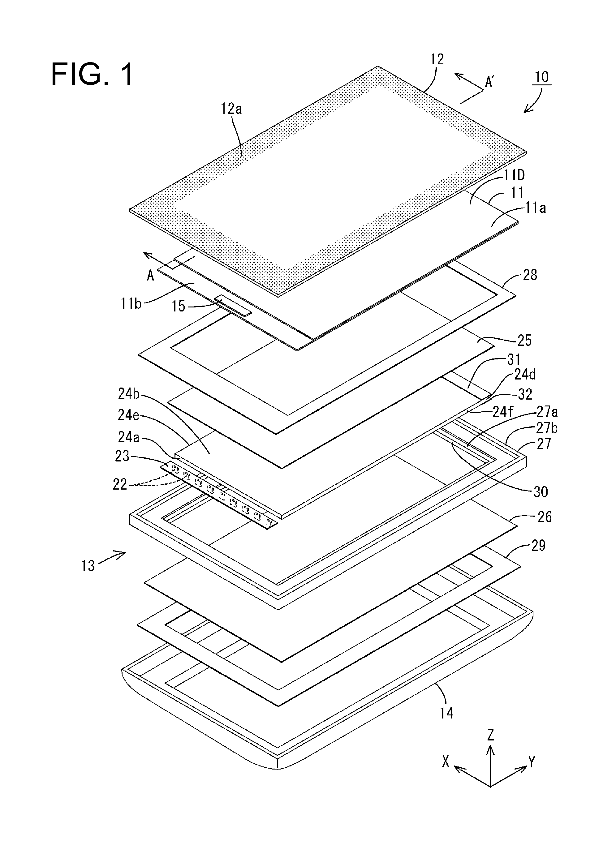 Lighting device and display device