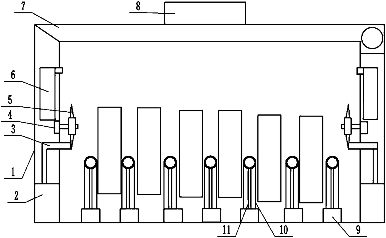 Working method of pork refrigeration equipment