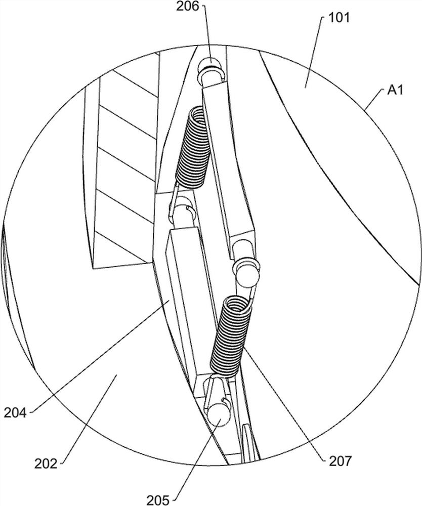 Environment-friendly cast-in-place pile construction device for constructional engineering