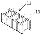 Motor power supply transfer wiring slot