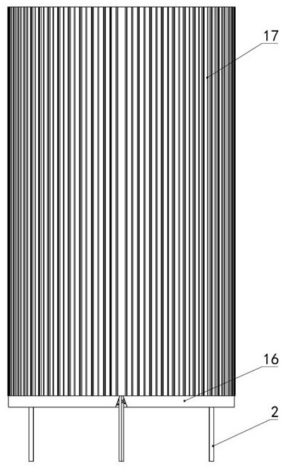 Pile foundation safety device for constructional engineering