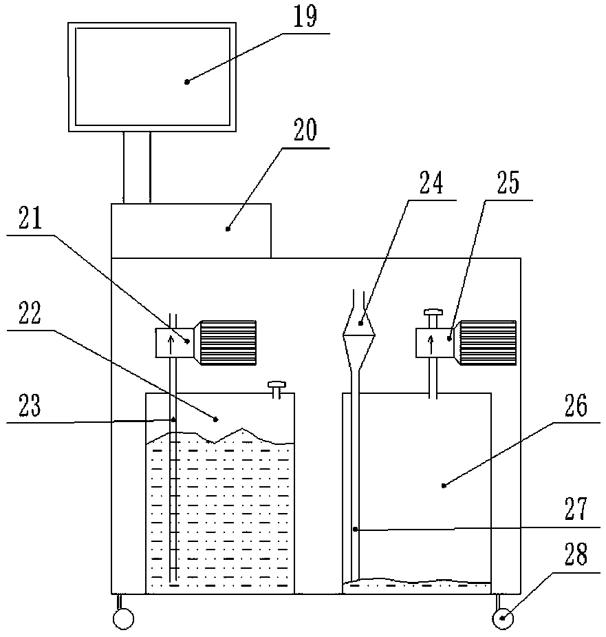 Calculus breaking device for urinary surgery