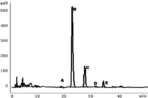 Method for detecting antioxidant constituents in nitraria fruit juice by using 1,1-diphenyl-2-picrylhydrazyl (DPPH)-high performance liquid chromatography (HPLC) method