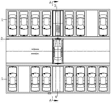 Plane mobile stereo garage