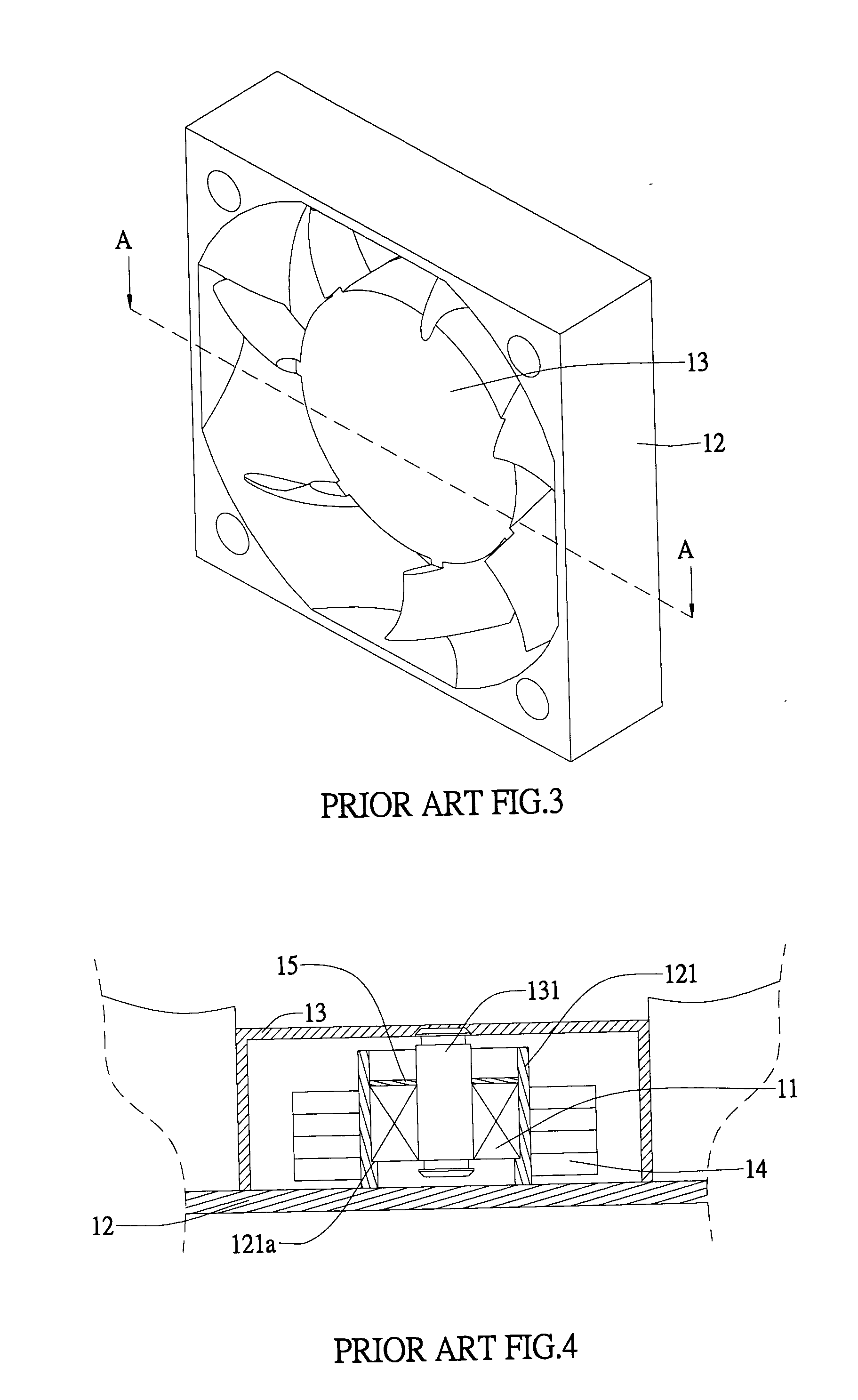 Bearing supporting structure