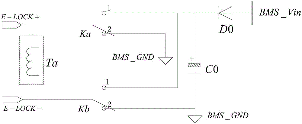 Control system and control method for electronic lock of charging system