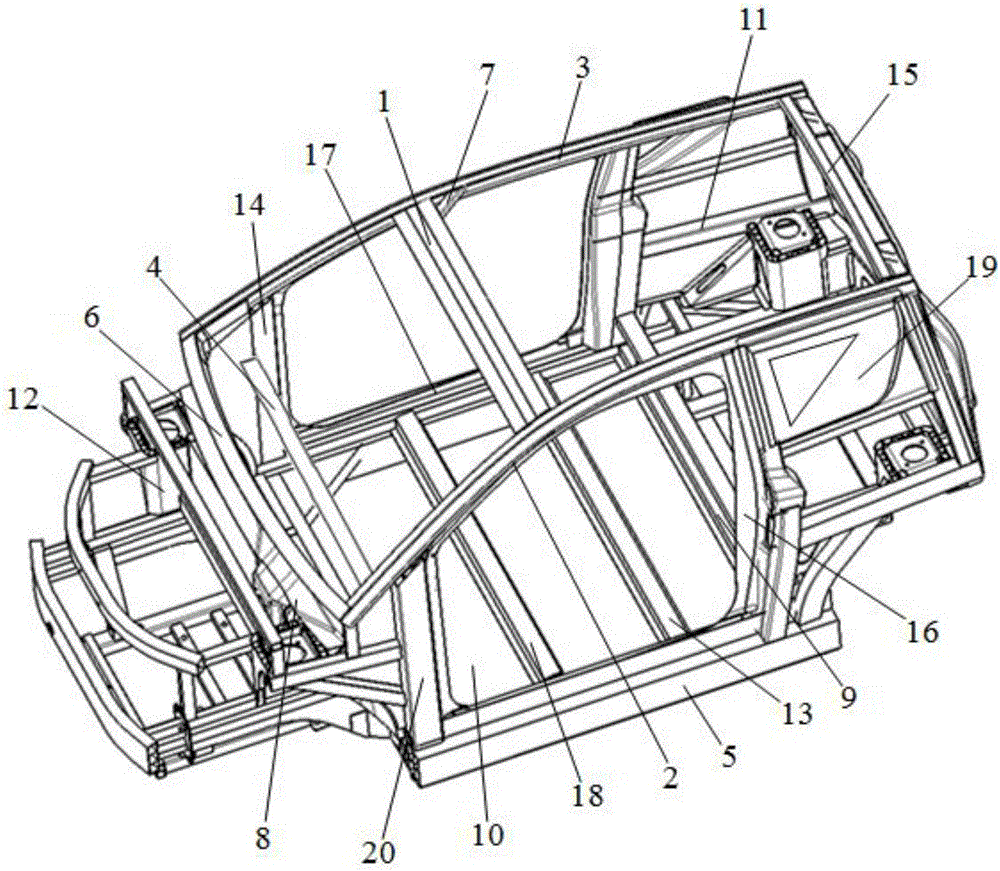 Aluminum body lightweight design method based on sensitivity and CAE analysis