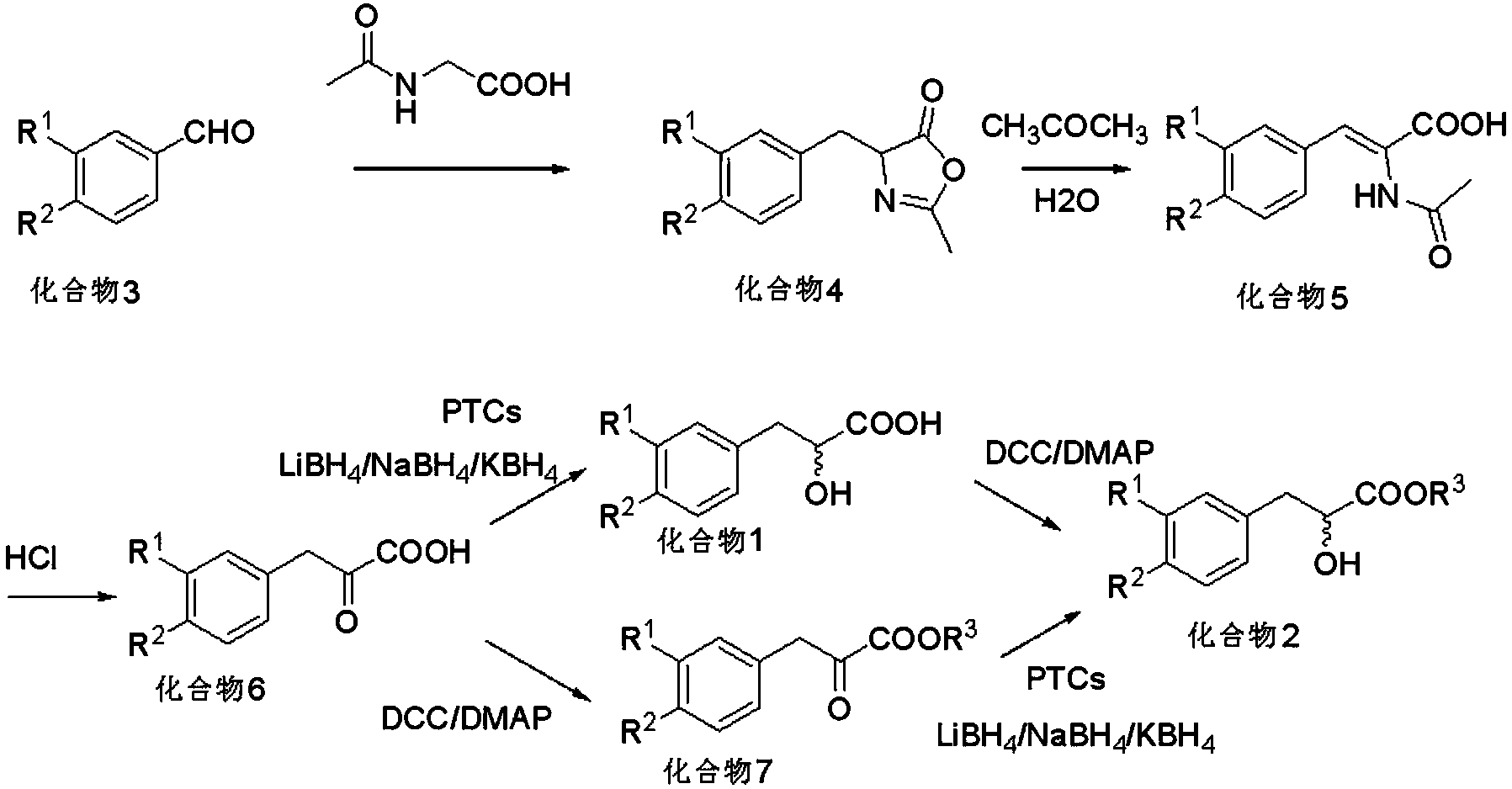 Asymmetric synthesis method of optically pure tanshinol and derivative of tanshinol