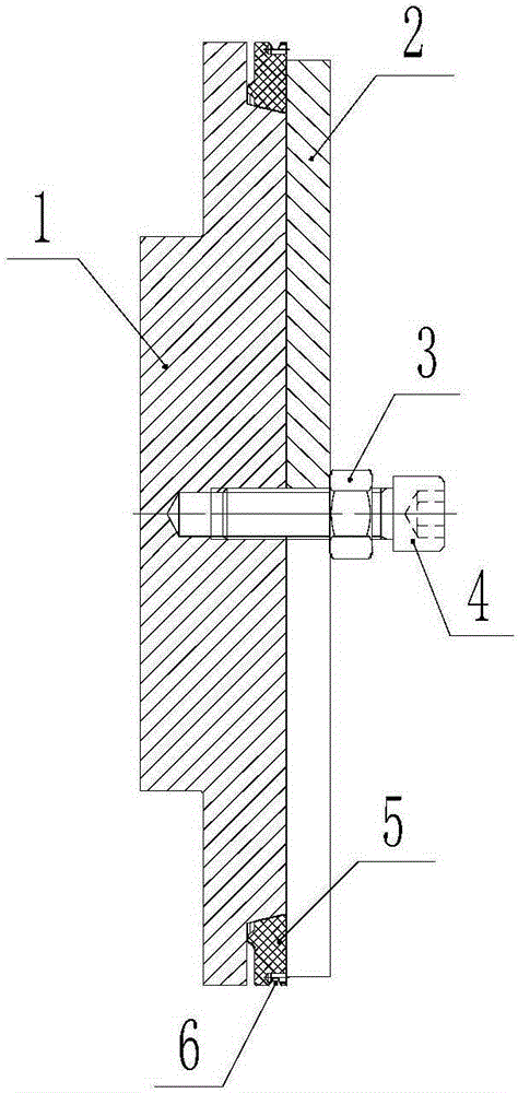 Tool used for turning seal ring V-type groove