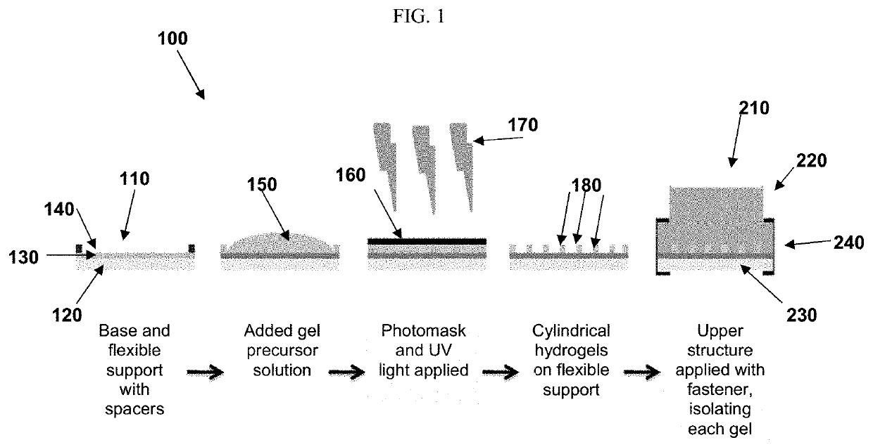 Custom multiwell plate design for rapid assembly of photo-patterned hydrogels