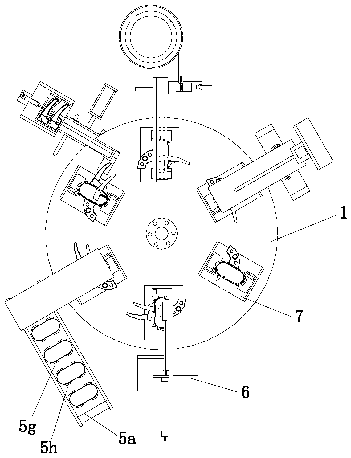 Automatic production process for piano hand corrector