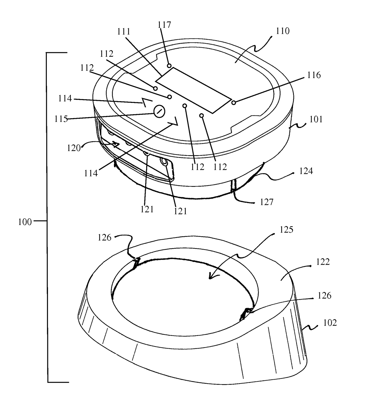 Wireless temperature monitoring systems and methods of food