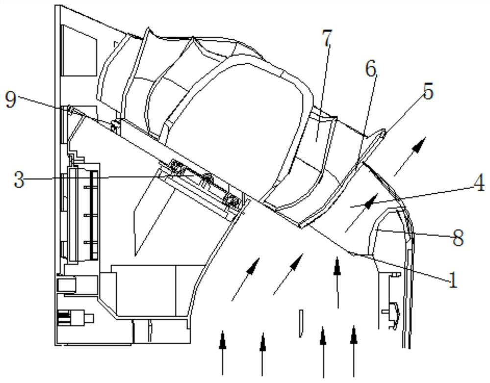 Air outlet structure and air conditioner having the same