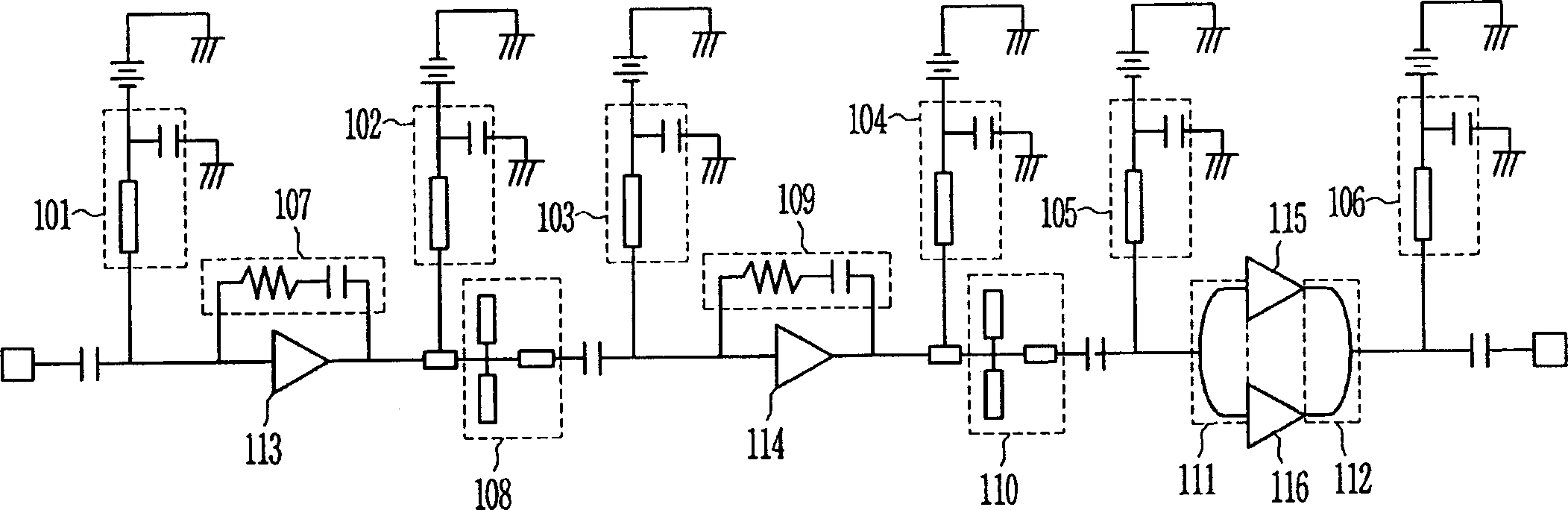 Microwave power amplifier