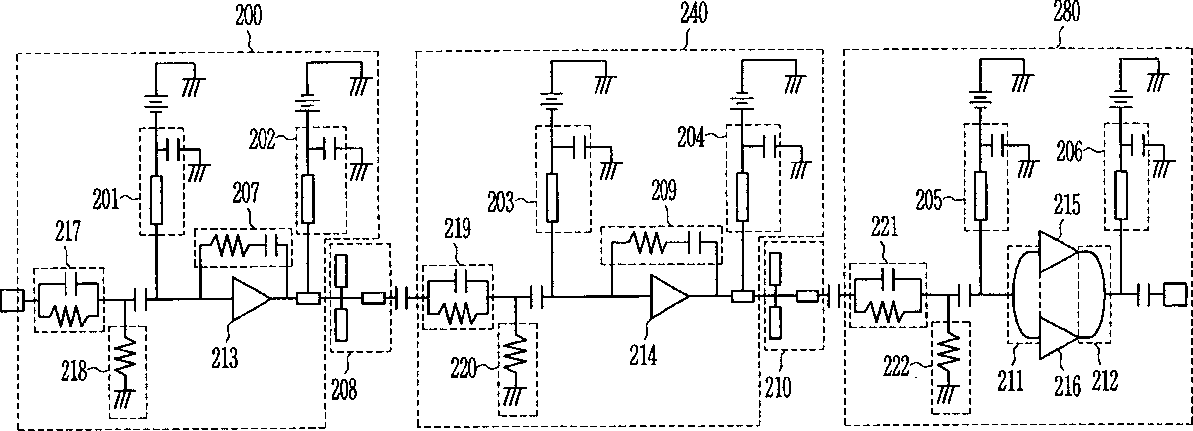 Microwave power amplifier