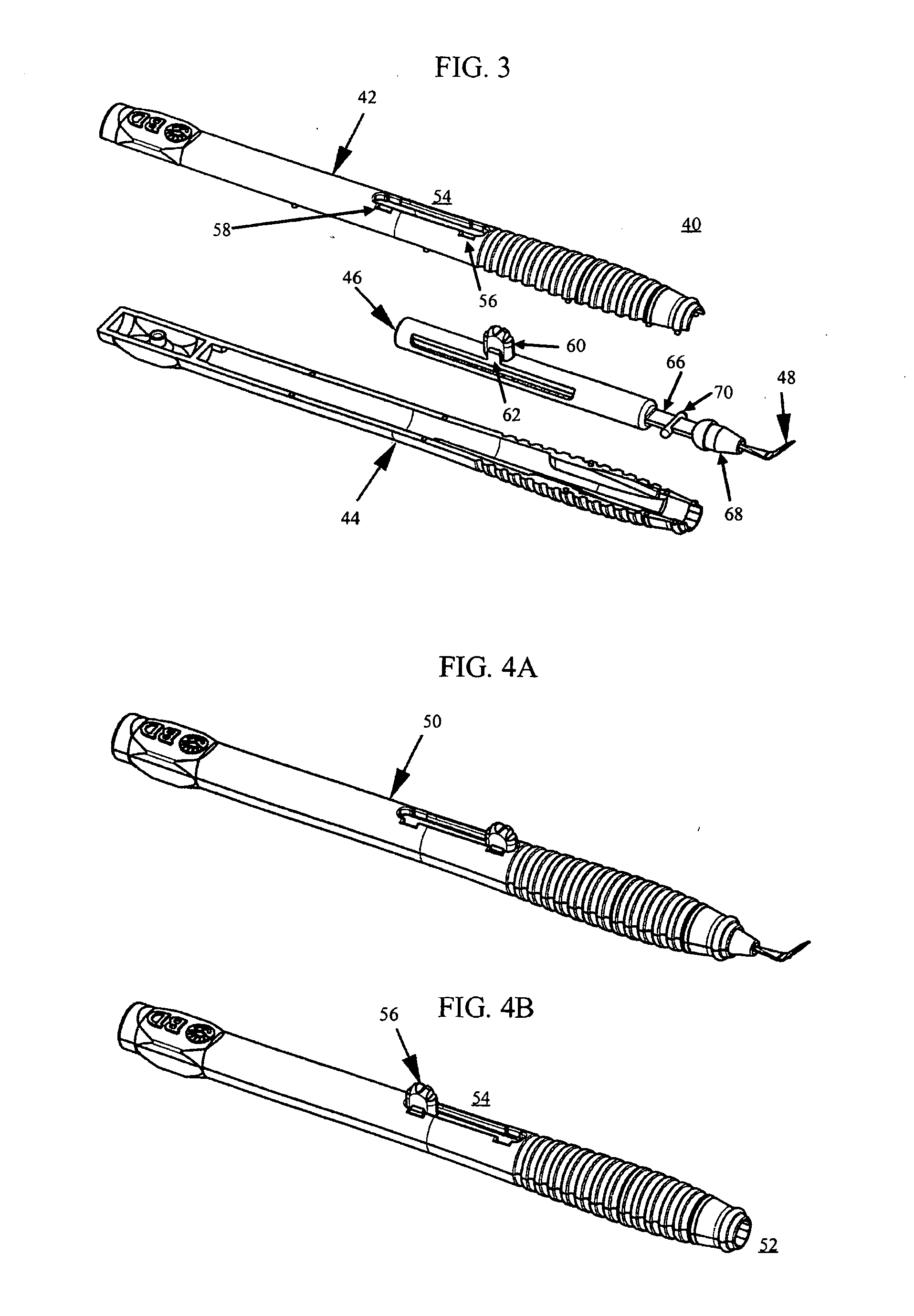 Retractable safety knife