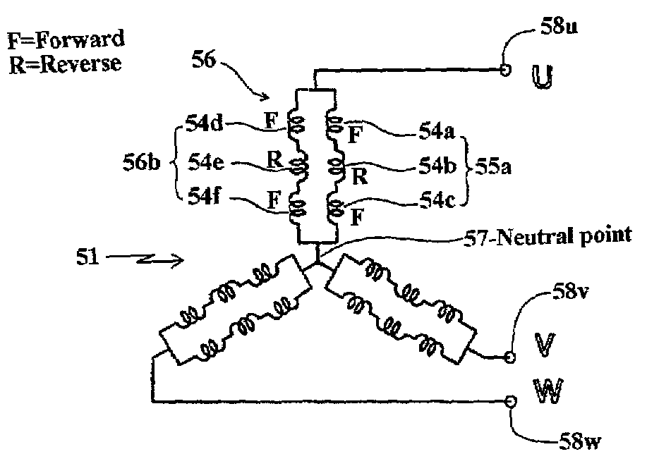 Permanent magnet type three-phase AC rotary electric machine