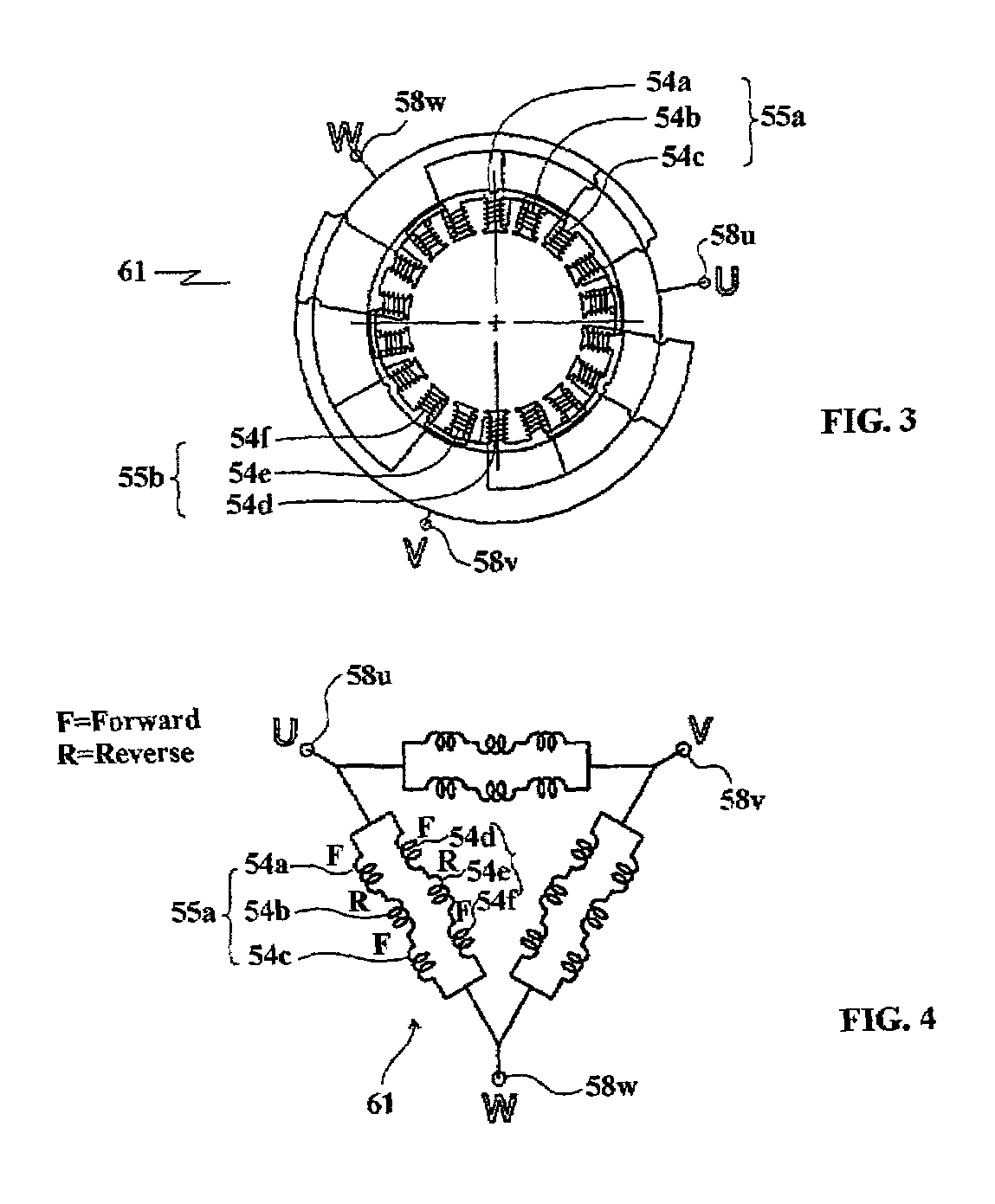 Permanent magnet type three-phase AC rotary electric machine