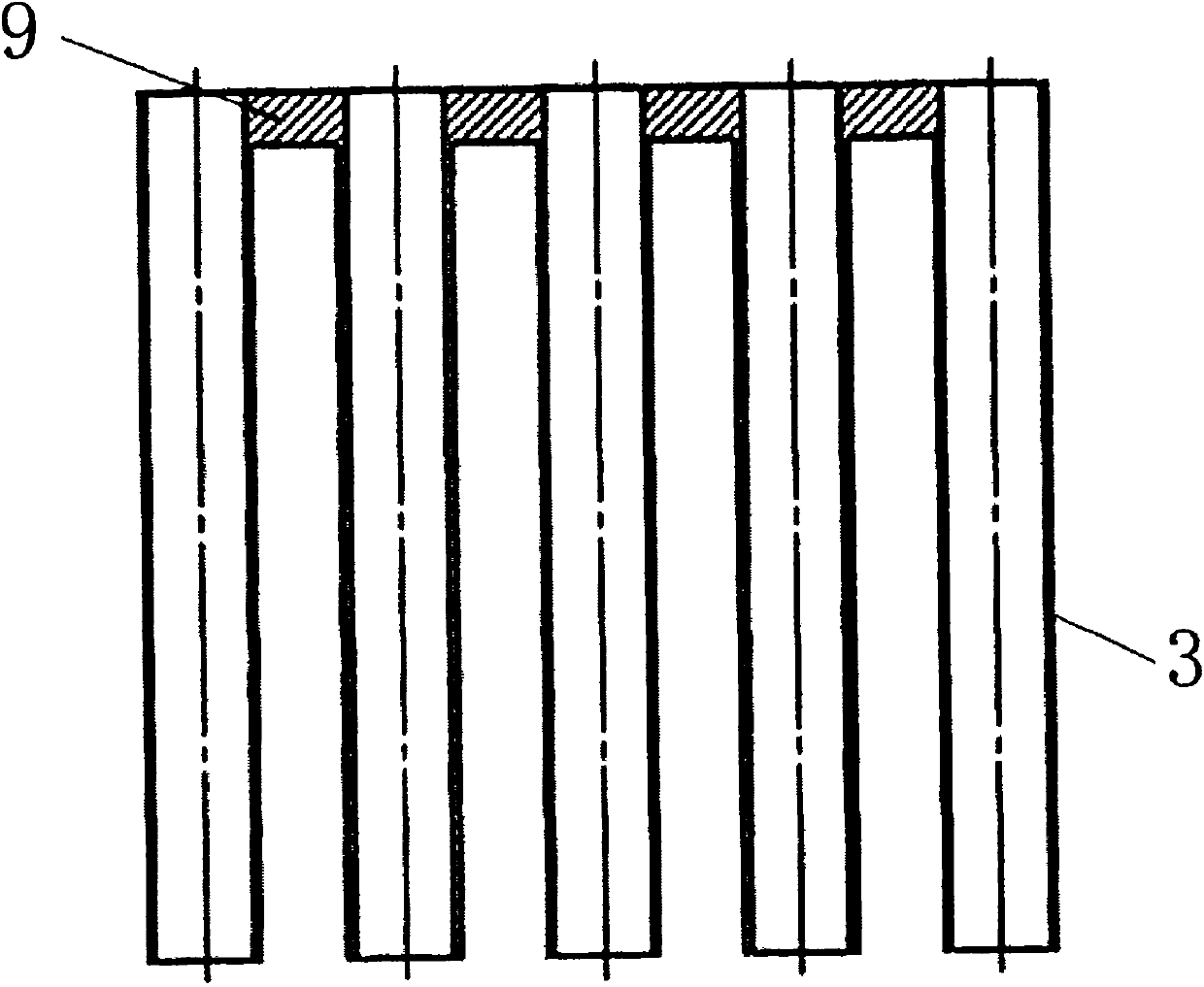 Automatic forming combined firework barrel